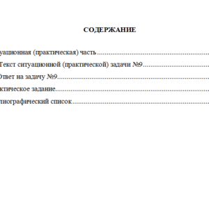 Финансовое планирование. Вариант 9. НГУЭУ