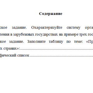 Конституционное право зарубежных стран. Вариант 3. НГУЭУ