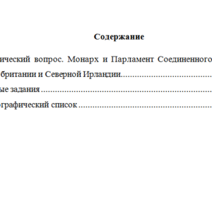 Зарубежный опыт государственного и муниципального управления. Вариант 6. НГУЭУ