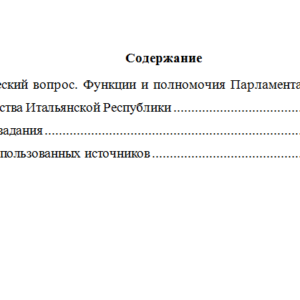 Зарубежный опыт государственного и муниципального управления. Вариант 9. НГУЭУ