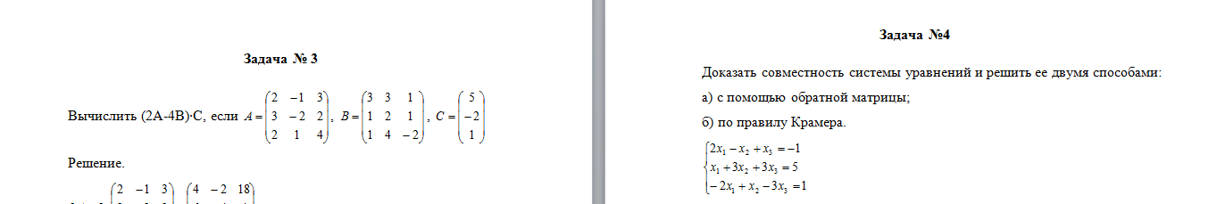 Линейная алгебра. Вариант 8. НГУЭУ — изображение 4