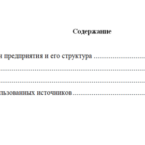 Планирование на предприятии. Вариант 6. НГУЭУ