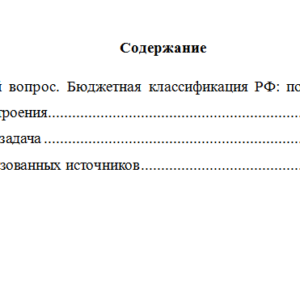 Финансовое право. Вариант 4. НГУЭУ