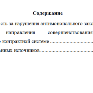 Контроль и аудит в государственной контрактной системе. Вариант 10. НГУЭУ