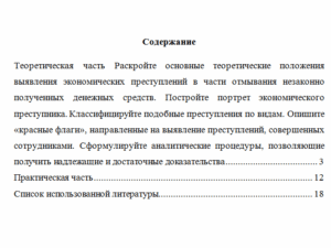 Экономическая безопасность. Вариант 10. НГУЭУ