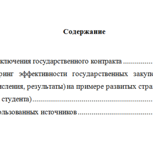 Государственные и муниципальные закупки. Вариант 6. НГУЭУ