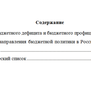 Управление бюджетной системой. Вариант 6. НГУЭУ.