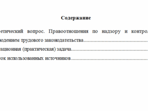 Трудовое право. Вариант 2. НГУЭУ.