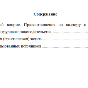 Трудовое право. Вариант 2. НГУЭУ.