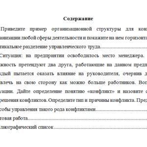 Теория управления. Вариант 6. НГУЭУ.
