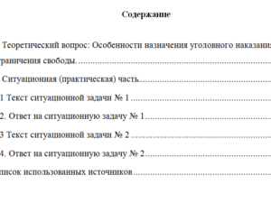 Уголовное право. Вариант 6. НГУЭУ