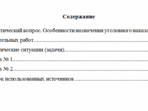 Уголовное право. Вариант 4. НГУЭУ