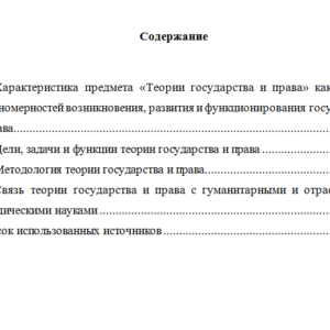 Проблемы теории государства и права. Вариант 1. СибУПК.