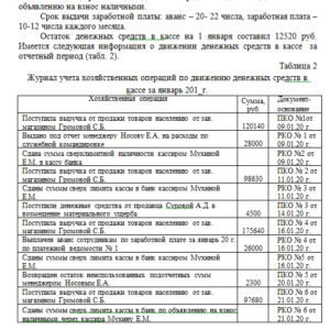 Учет и анализ. ТК 11. СибУПК.
