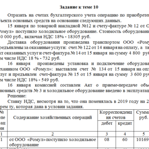 Учет и анализ. ТК 13. СибУПК.