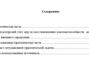 Учет и анализ банкротств. Вариант 7. НГУЭУ.