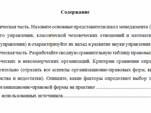 Менеджмент. Вариант 2. НГУЭУ.