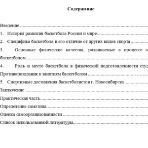 Элективные дисциплины по физической культуре и спорту. Вариант 2. НГУЭУ.