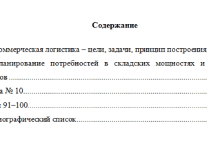 Логистика. Вариант 10. НГУЭУ.
