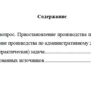 Административное судопроизводство. Вариант 6. НГУЭУ.