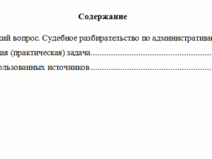 Административное судопроизводство. Вариант 4. НГУЭУ.