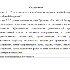 Основы государственного и муниципального управления. Вариант 5. НГУЭУ.