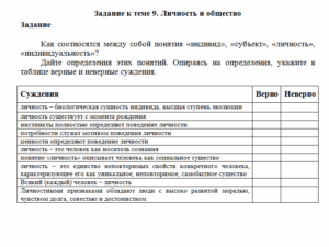 Социология. Задание к теме 9. СибУПК.