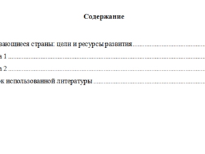 Мировая экономика и международные экономические отношения. Вариант 7. НГУЭУ.