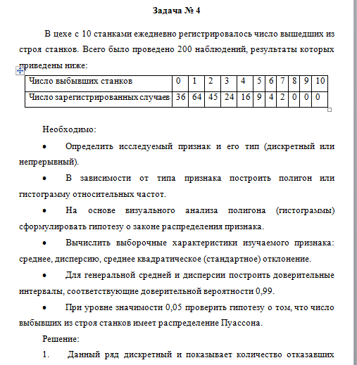 Теория вероятностей и математическая статистика. Вариант 7. НГУЭУ. — изображение 4