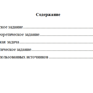 Бизнес - планирование. Вариант 6. НГУЭУ.