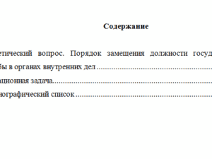 Государственная служба в правоохранительных органах. Вариант 6. НГУЭУ.