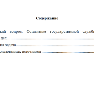 Государственная служба в правоохранительных органах. Вариант 9. НГУЭУ.