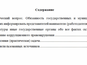 Антикоррупционные стандарты. Вариант 3. НГУЭУ.