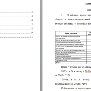 Информатика. Вариант 1. НГУЭУ.
