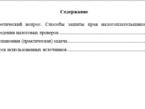 Правовое обеспечение налоговых проверок. Вариант 9. НГУЭУ.