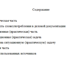 Русский язык в деловой документации. Вариант 1. НГУЭУ.
