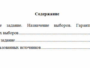 Избирательное право. Вариант 10. НГУЭУ.