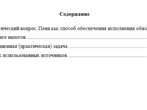 Налоговое право. Вариант 3. НГУЭУ.