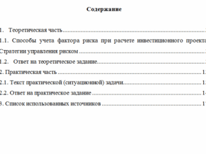 Бизнес - планирование. Вариант 10. НГУЭУ.