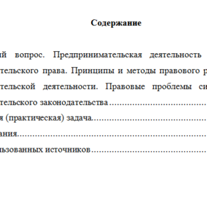 Предпринимательское право. Вариант 2. НГУЭУ.