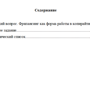 Копирайтинг. Вариант 3. НГУЭУ.