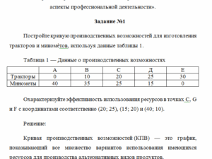 Правовые и экономические аспекты профессиональной деятельности. Контрольная работа.