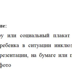 Основы инклюзивного образования. ПЗ 5. НГПУ.