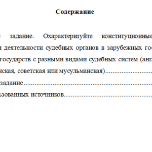 Конституционное право зарубежных стран. Вариант 2. НГУЭУ.