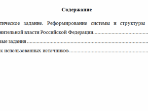 Основы государственного и муниципального управления. Вариант 9. НГУЭУ.