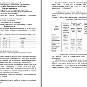 Экономика производственного предприятия. Задание 1. СибУПК.