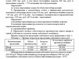 Экономика производственного предприятия. Задание 2. СибУПК.