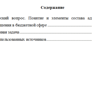 Административная ответственность в бюджетной сфере. Вариант 9. НГУЭУ.