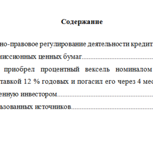 Рынок ценных бумаг. Вариант 2. НГУЭУ.