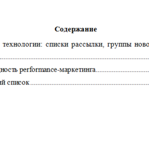 Управление цифровыми маркетинговыми коммуникациями. Вариант 10. НГУЭУ.